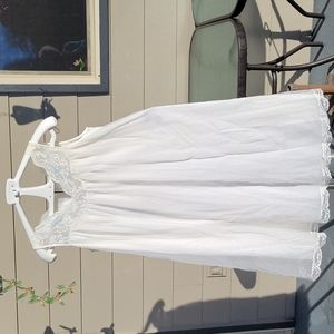 Shadowline Vintage Double Layer Nightgown Size S